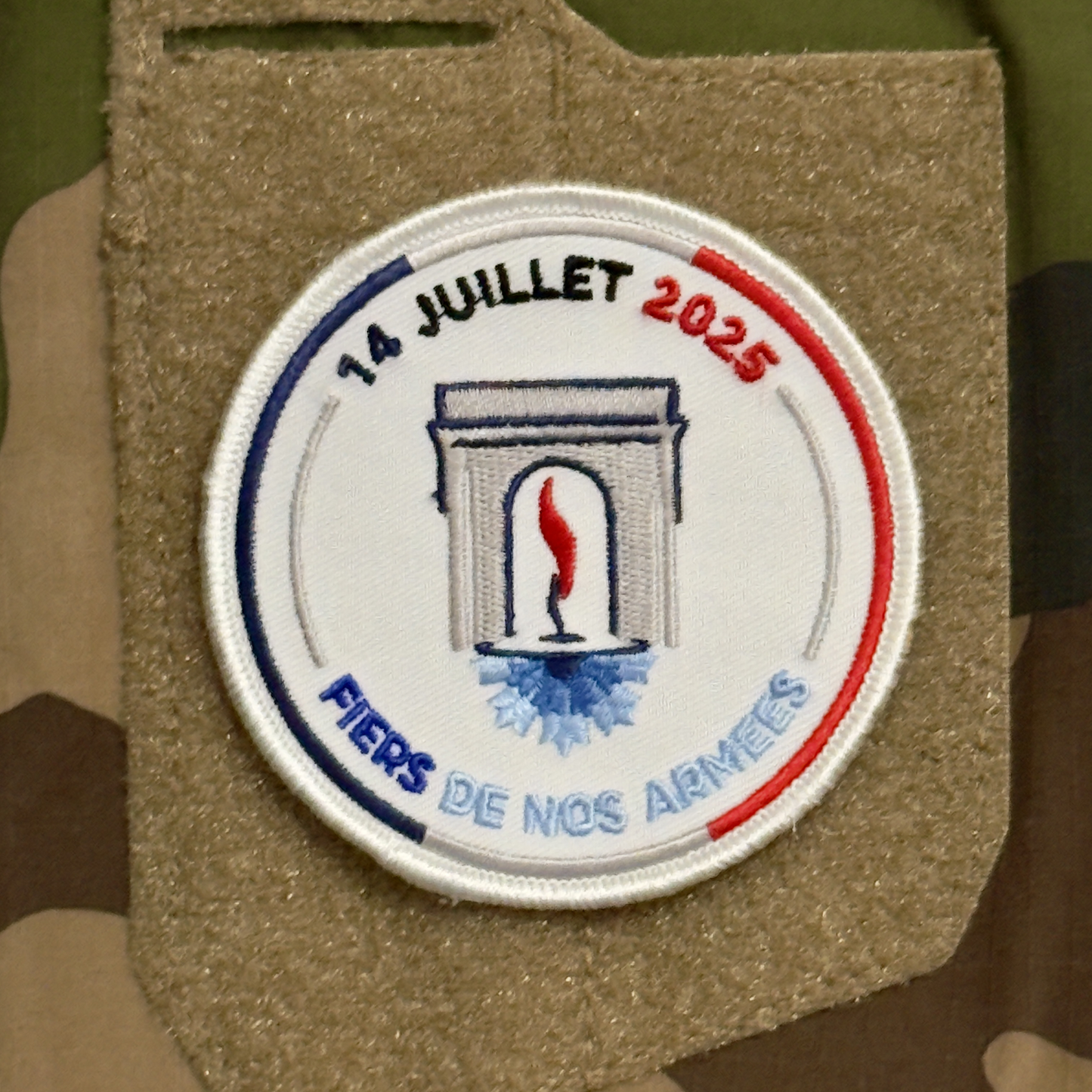 Écusson 14 Juillet 2025