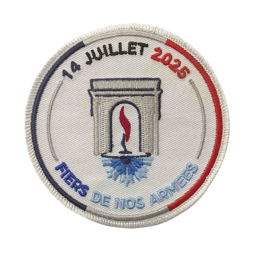 Écusson 14 Juillet 2025
